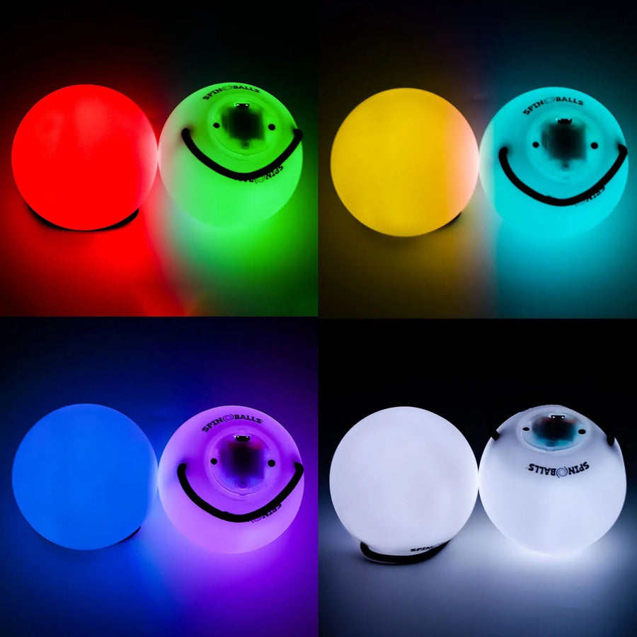 Glow. 0 LED Rechargeable Poi Set - Glow Play