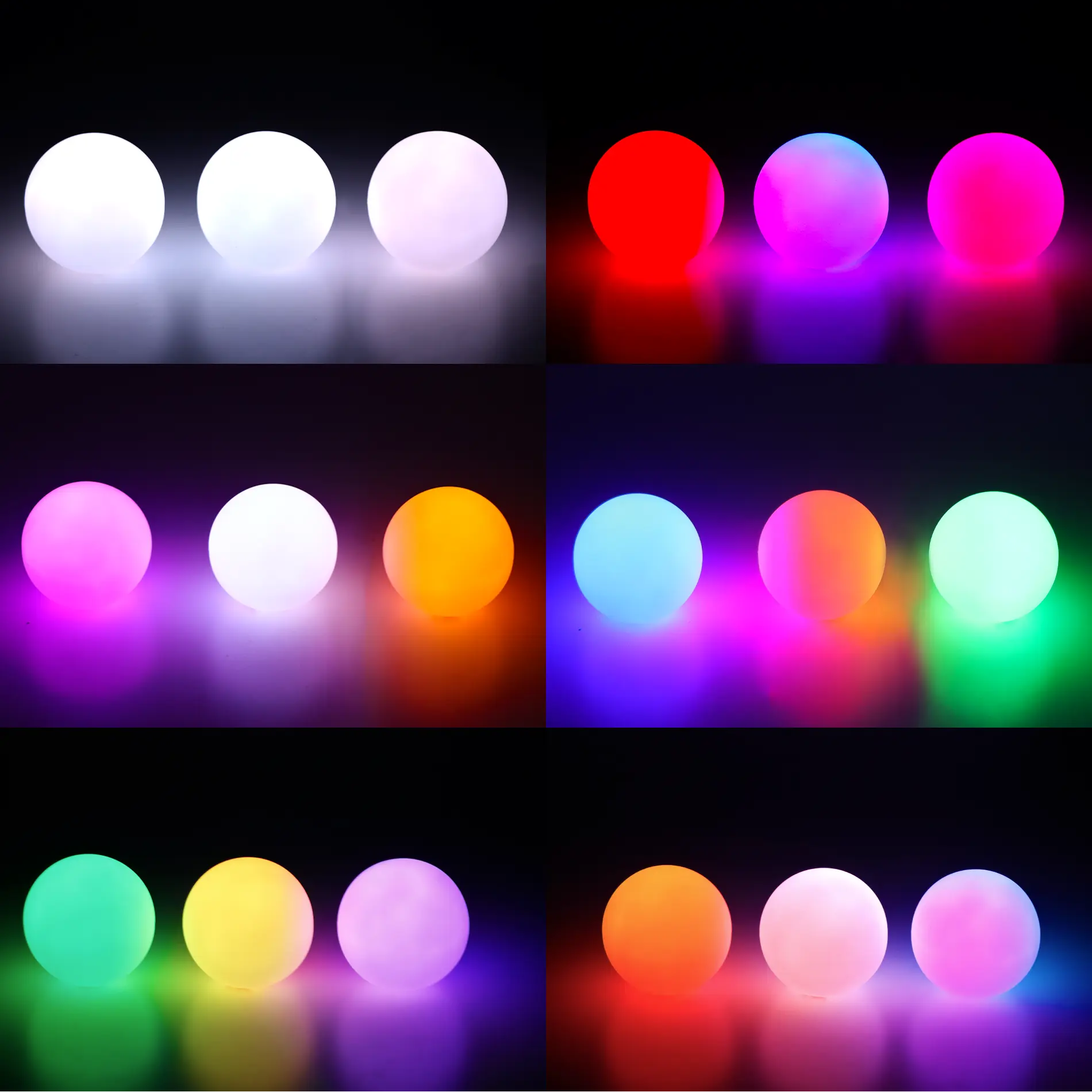 Wes Peden Glow.0 Juggling Balls - Bright Play